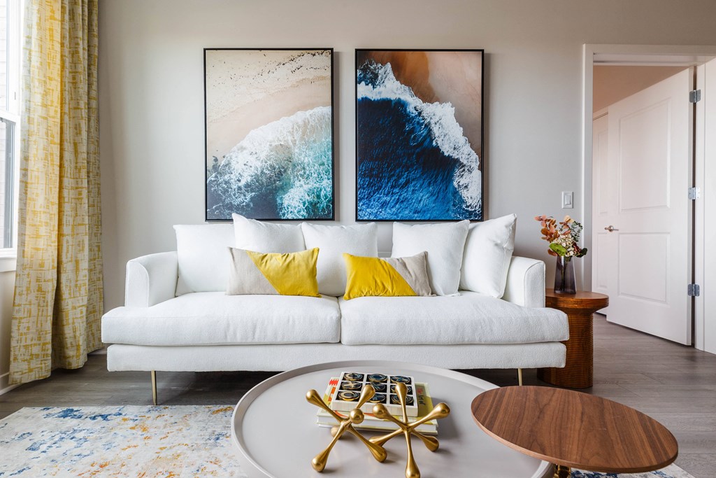 Living Area Sofa at Station Bay, South Amboy, New Jersey