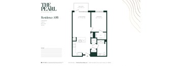 A10 Floor Plan at The Pearl at Station Bay, South Amboy, NJ 08879