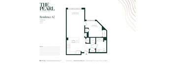 A7 Floor Plan at The Pearl at Station Bay, South Amboy, 08879
