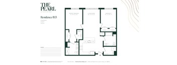 B2B Floor Plan at The Pearl at Station Bay, South Amboy, NJ 08879