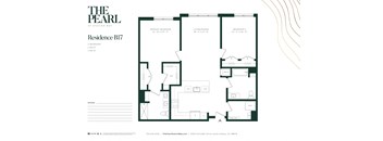 B3C Floor Plan at The Pearl at Station Bay, South Amboy
