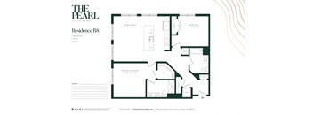 B5 Floor Plan at The Pearl at Station Bay, South Amboy