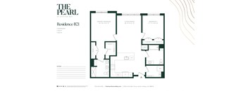 B6A Floor Plan at The Pearl at Station Bay, South Amboy, 08879