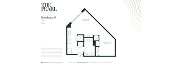S1 Floor Plan at The Pearl at Station Bay, New Jersey, 08879