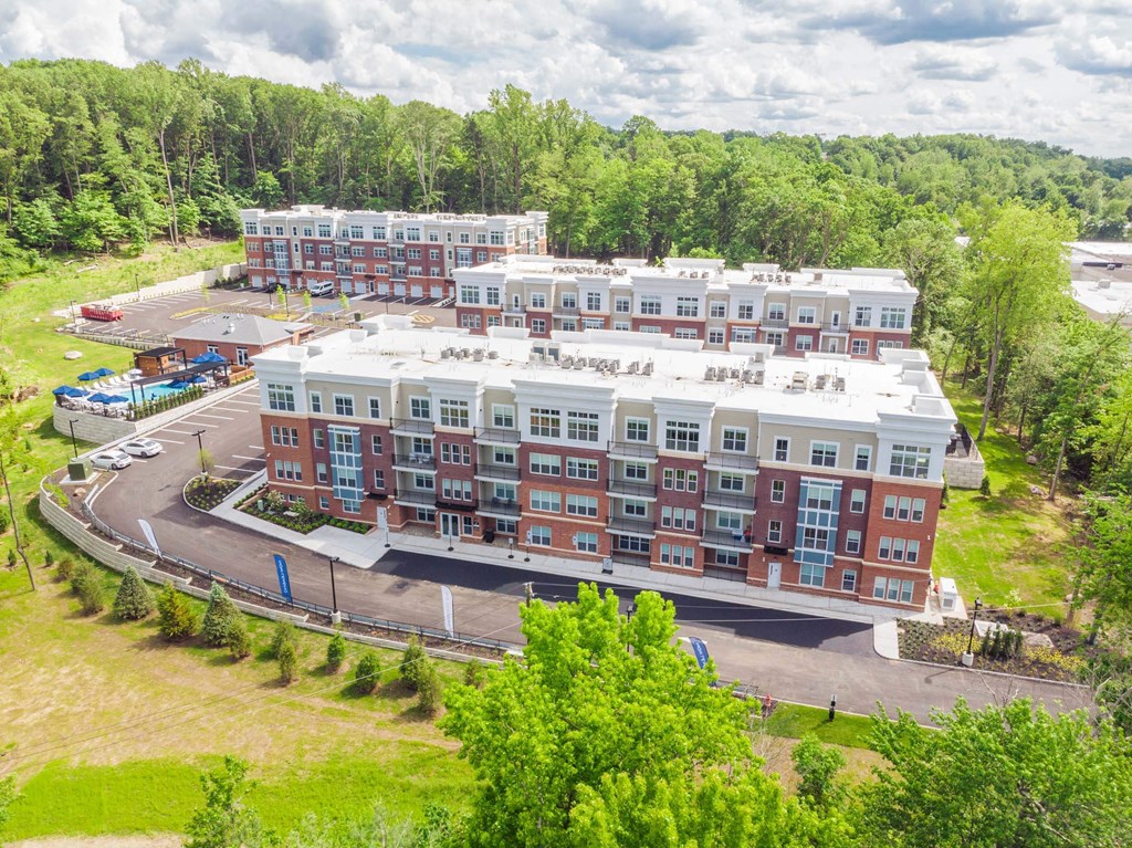 Kingsley Exterior Drone at The Kingsley, New Jersey