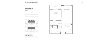 A3A Floor Plan at The Kingsley, Fairfield, New Jersey