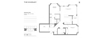 B14 Floor Plan at The Kingsley, Fairfield