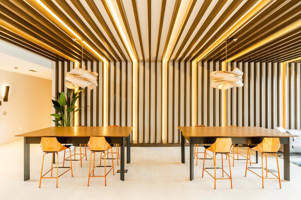 Interior design at 99 Bridge, New Jersey