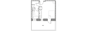 298-Square-Foot-Studio-with-Patio-Apartment-Floorplan-Available-For-Rent-The-Isabella