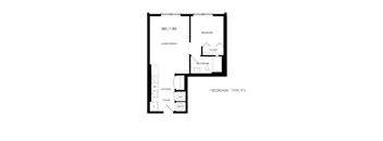 1F3 Floor Plan at Canvas, Maryland