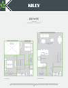 Estate (2 bed /1.5 bath)