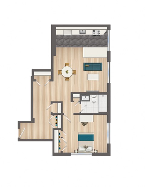 744-Square-Foot-One-Bedroom-One-Bath-Floorplan-Available-For-Rent-Serenade-Apartments