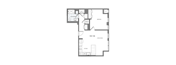 1 bed 1 bath at Essen Apartments, Alexandria, VA