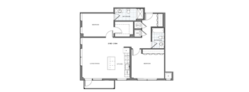 2 bed 2 bath C at Essen Apartments, Virginia, 22311