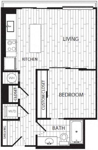 a floor plan of a house with bedrooms and a bathroom