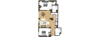 x11 Floor Plan at 3333 Wisconsin, Washington, 20016