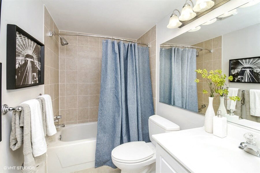 Modern Bathrooms at The Cloisters in Washington, DC