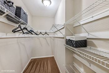 Built-In Shelving In Closet at Brookland Ridge Apartments, Washington, 20017