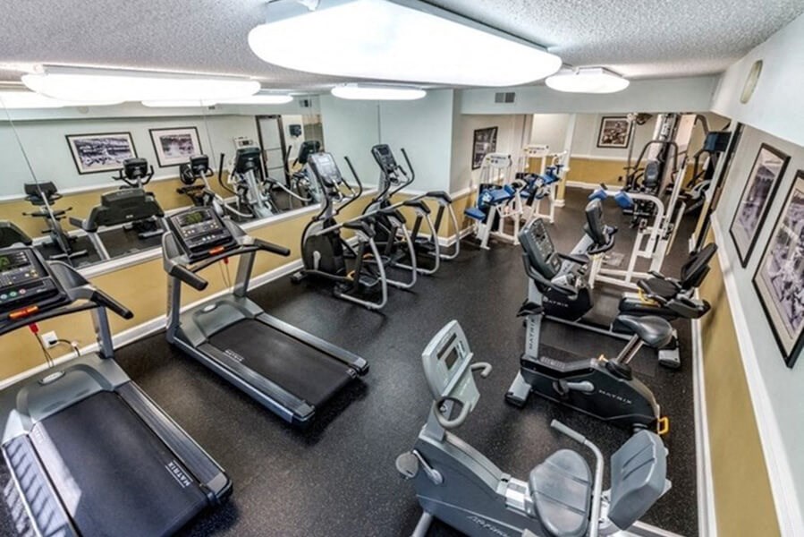 World-Class Fitness Center at Brookland Ridge Apartments, Washington