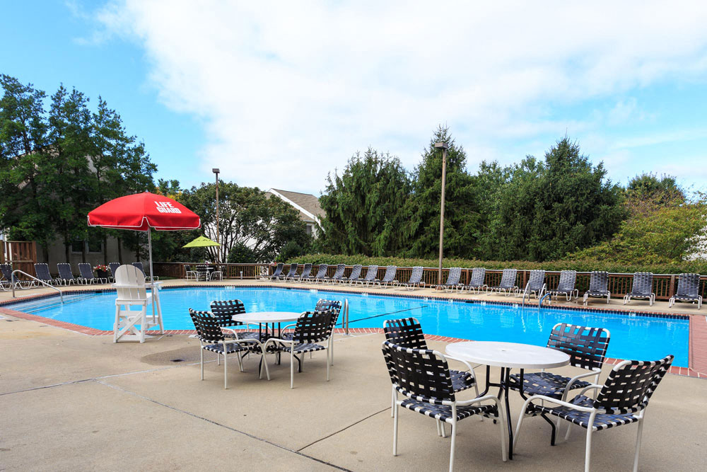 Resort-Style Pool at The Residences at the Manor Apartments, Frederick, Maryland
