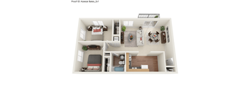 2 Bed 1 Bath - Azeeze Bates