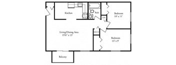 a diagram of a floor plan of a house