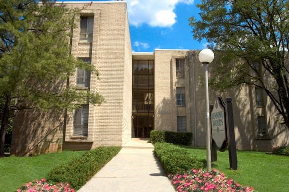 Main Entrance to Benning Woods DC Apartemnts