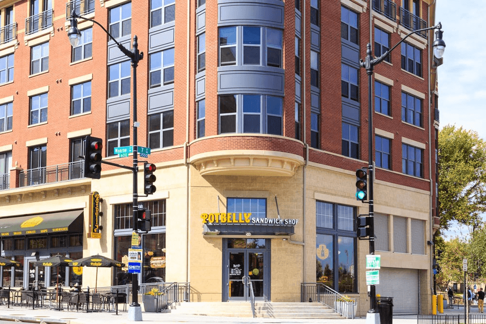 the building in which the hotel is located