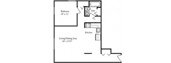 1 Bedroom- Benning