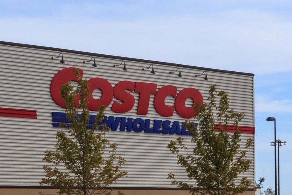 a sign on the side of a building at Brookland Ridge Apartments, Washington, DC