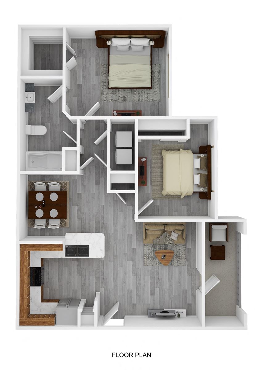 Davy Crockett Floor Plan at Ranch 123, Texas, 78155