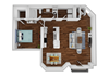 A2 - 1 Bedroom with Sunroom