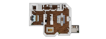 A3 - 1 Bedroom Deluxe