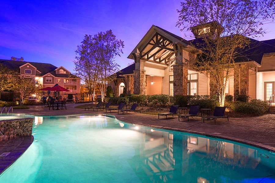 Invigorating Swimming Pool at Reserve at North River, Tuscaloosa, Alabama