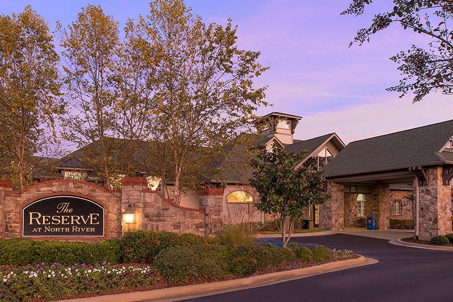 Property Signage at Reserve at North River, Alabama