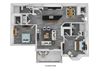 The Essex with Garage Floor Plan The Essex with Garage Floor Plan at Lakeside at Town Center, Marietta