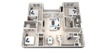 C1 Floor Plan C1 Floor Plan at Ethos Apartments, Austin, Texas
