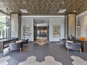Relaxing space for residents at Peyton Stakes, Nashville, TN