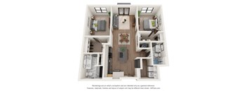 2 bed 2 bath at Vintage Edge Nashville Apartments, Nashville, TN