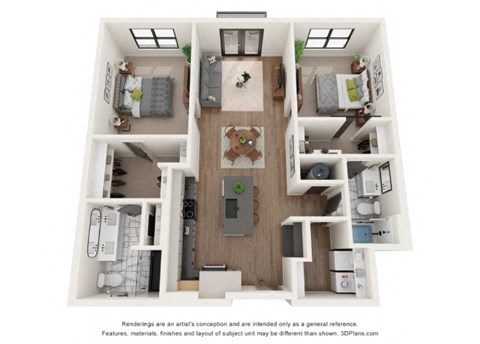 2 bed 2 bath at Vintage Edge Nashville Apartments, Nashville, TN