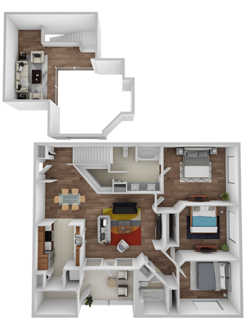 1761 Commons North Loop 1-3 Beds Apartment for Rent - Photo Gallery 32