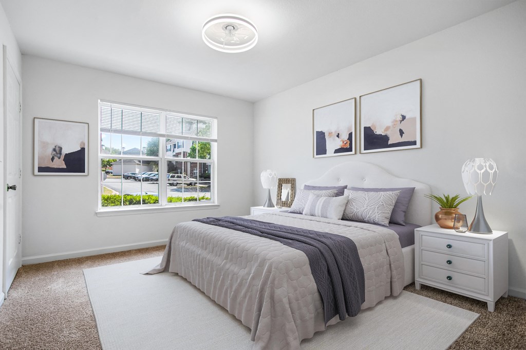 Modern Bedroom at Governors Green, Bowie, MD