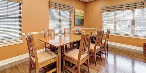 Dining Table at The Villages at Belle Hill, Elkton