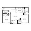 Governor's Green 2 bedroom 2 bathroom floorplan