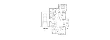 3A-1094sqft Floor Plan at The Villages at Belle Hill, Elkton, MD, 21921