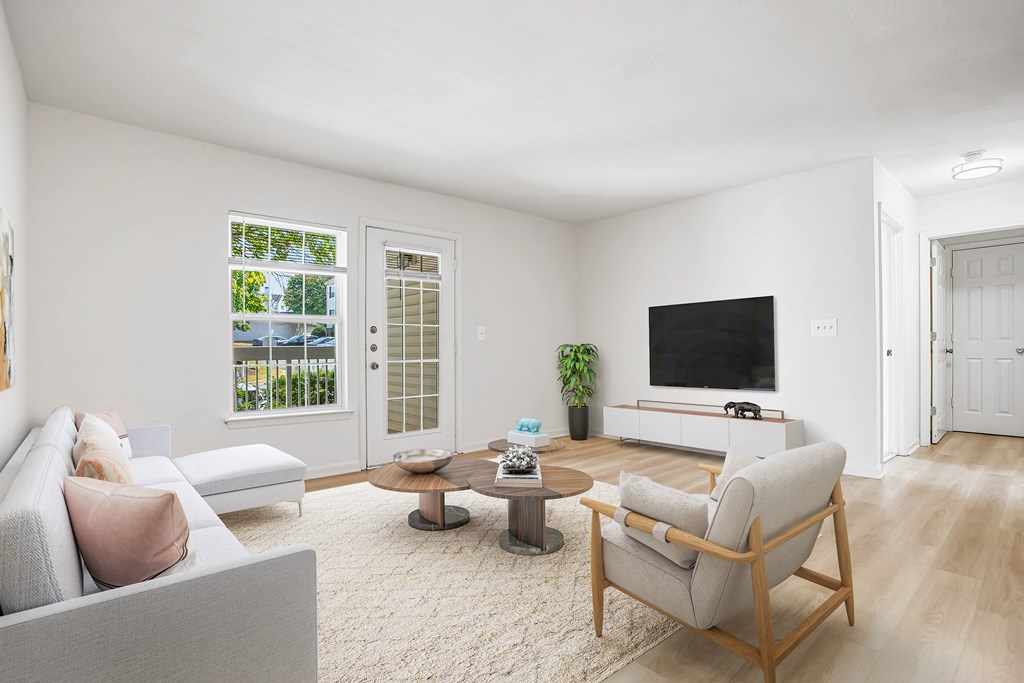 Modern Living Room  at Governors Green, Bowie, MD