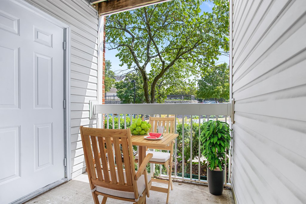 Patio at Governors Green, Bowie, MD