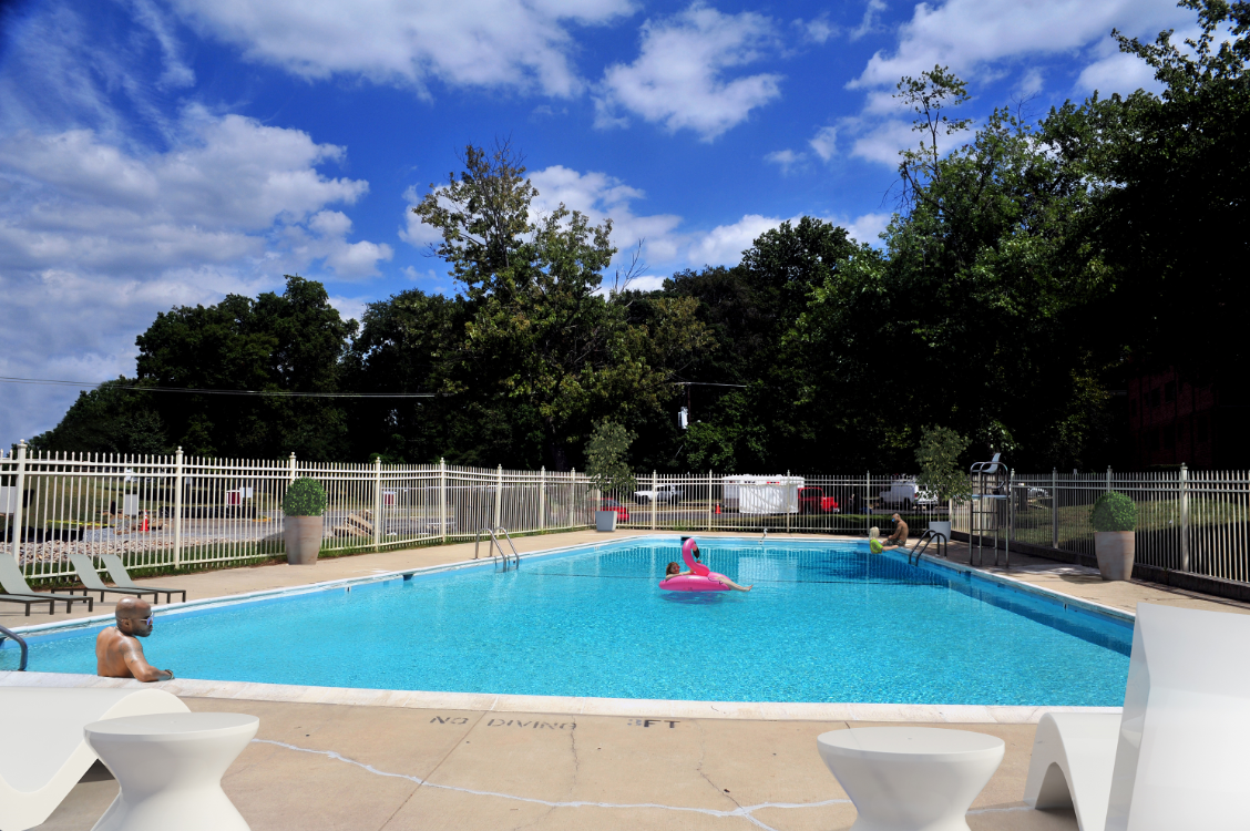 swimming pool at Overlook Apartments, Hyattsville, MD, 20782