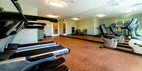 Gym with Treadmills at Chapel Springs Apartments, Perry Hall, MD, 21128