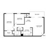 two bedroom two bathroom floorplan